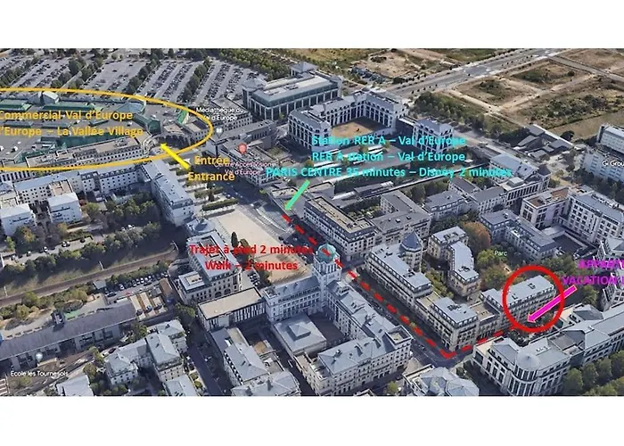 Appartement Familial 8 Personnes Proche De Disney Et Paris